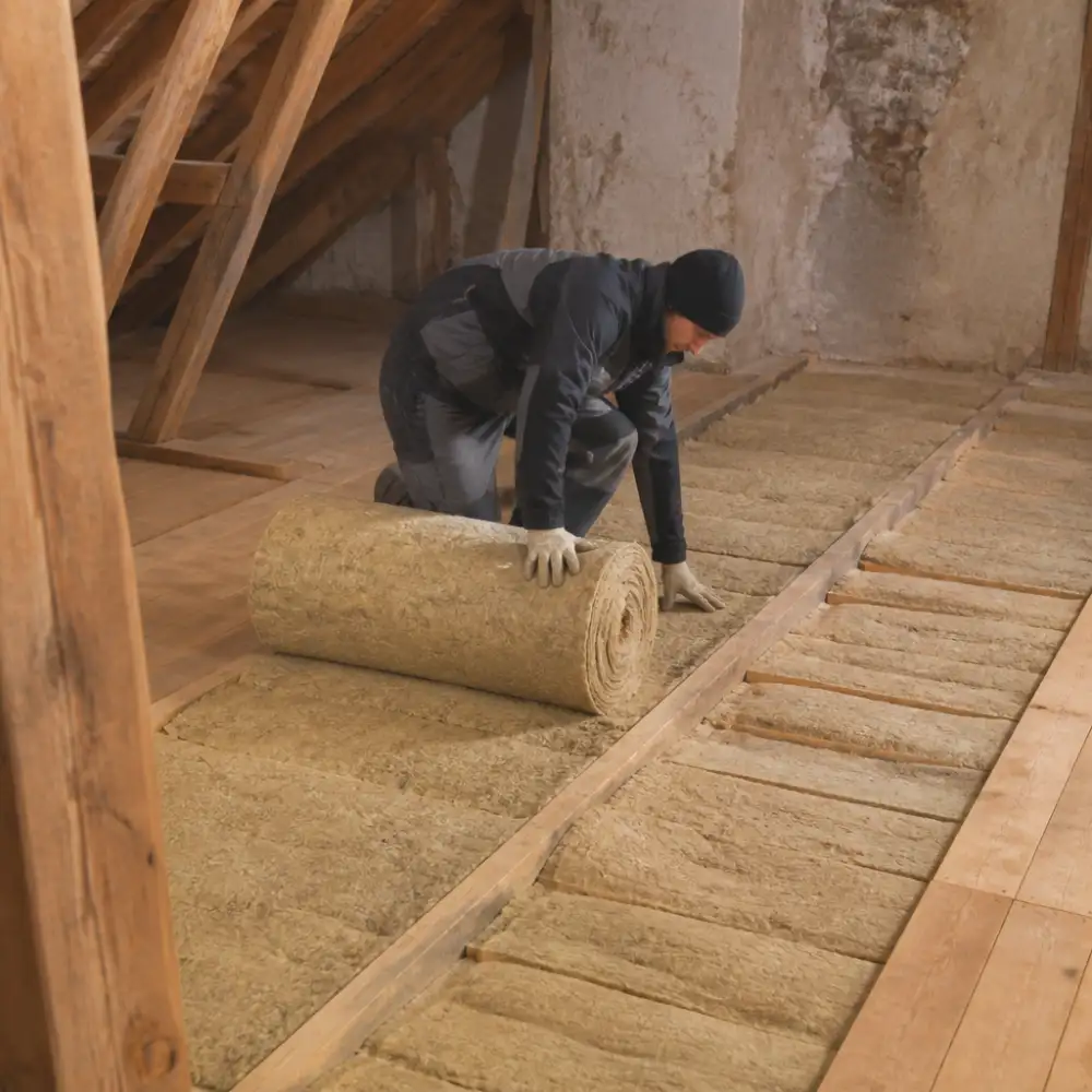 zateplení půdy starého domu